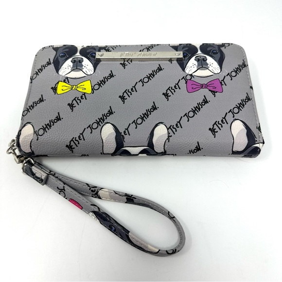 Betsey Johnson Handbags - Betsey Johnson French Bulldog Dog Wallet